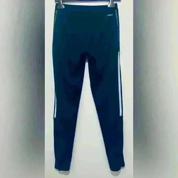 Adidas Tiro 21 Track Pants, Women’s Size XS, Black with 3 White Stripes - Picture 2 of 16